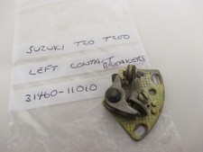 NOS SUZUKI T20 T200 GENUINE LEFT CONTACT BREAKER POINTS 31460-11010