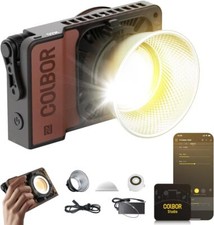 COLBOR W60 Video Light Bi-Color 60W 2700K-6500K Pocket Continuous Lighting UK