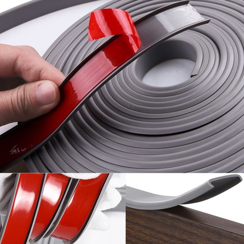 Shaped self adhesive edge - shaped, self-adhesive