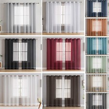 Pair of  Voile Net Panels