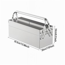 Metal Folding Tool Box Chest