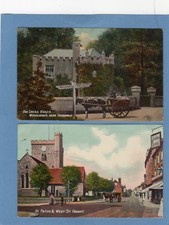 2 West Street Cross Roads Woodlands Havant pcs used 1913 Sweasey Ref N832