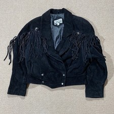 Vintage Suede Fringe Jacket