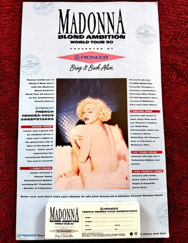Madonna blond ambition - blond, counter
