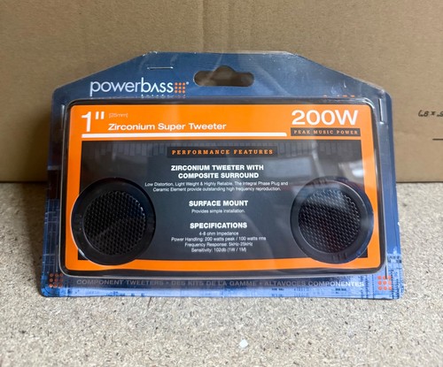 Powerbass car van tweeters - powerbass,