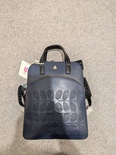 Orla Kiely Navy Punched Flower