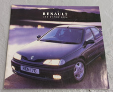 Renault UK Car Range Brochure