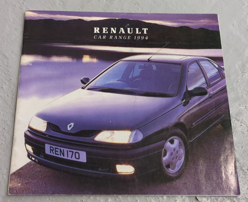 Renault car range brochure - renault,