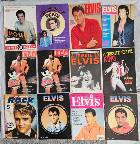 Elvis presley magazines - elvis,