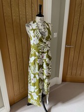 Zara, Halter Neck Dress With Side Slit, Size M