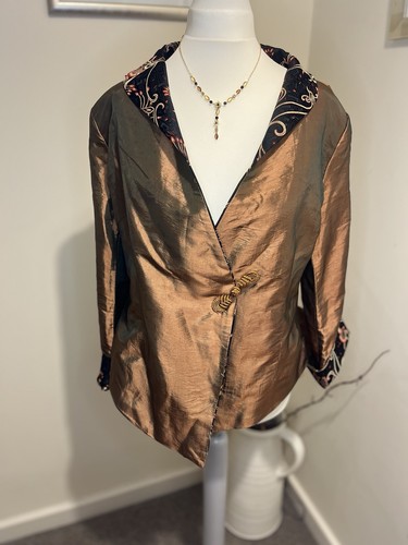 Vintage taffeta blazer - vintage, /