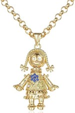 Women 9ct Gold Rag Doll