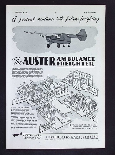 Original 1953 advert auster - original,