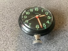 SMITHS ~ Magnetic Car Dashboard Clock ~ Working ~ Selling as SPARES or REPAIRS