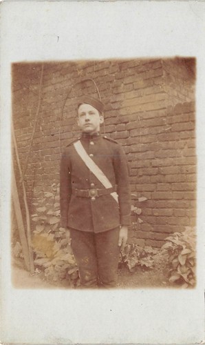 Postcard military will - postcard,