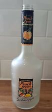 1 Upcycle Empty Spirit Bottle Peach Tree Schnapps 1 Litre