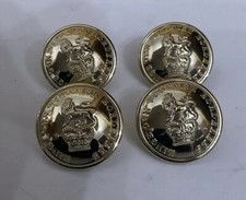 Vtg 4 Gaunt London Gold 25mm