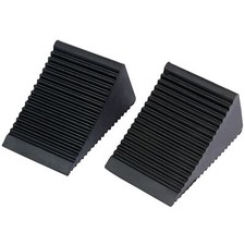 Draper 1x Rubber Wheel Chocks Garage Professional Standard Tool 54500