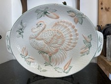 Vintage ITALIAN Turkey Platter