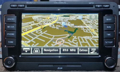 Skoda columbus rns 510 led - columbus,