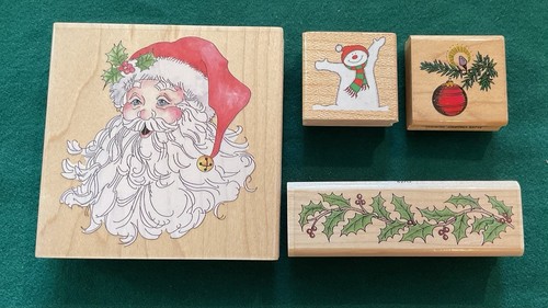 Wooden rubber stamps - rubber,
