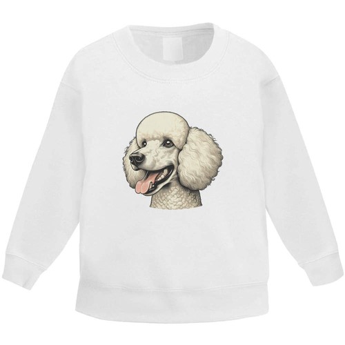 Happy poodle portrait kids - 'happy, portrait'