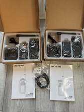 Retevis NR30D DMR Walkie Talkie Digital, Long Range Two Way Radio 2 Pack 