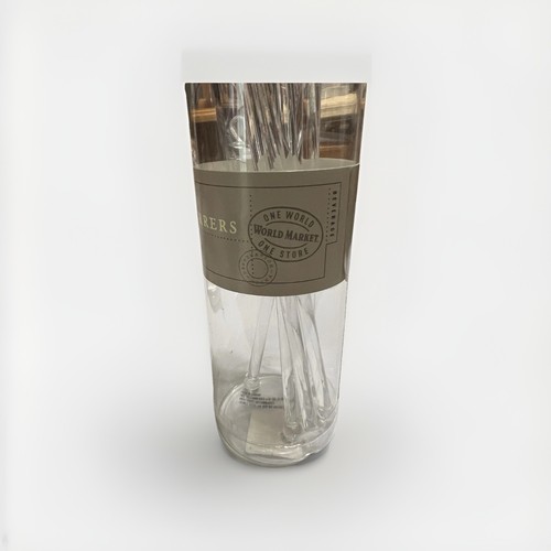 World market stir sticks set - world,