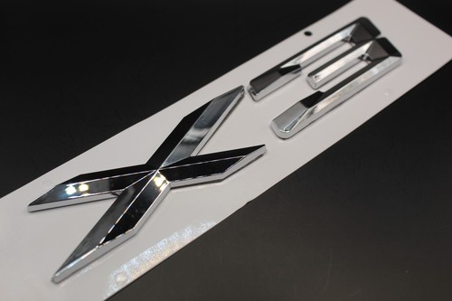 Chrome silver for bmw badge - for,