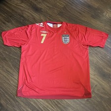 England Football Shirt Red