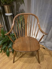 Vintage Ercol Cowhorn Armchair