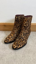Radley Leopard Print Ankle