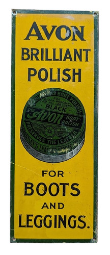 Vintage avon polish sign boots - vintage,