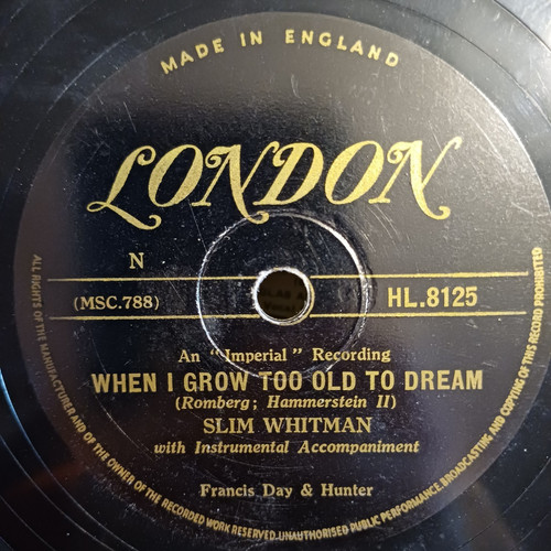 Slim whitman when grow too - slim,