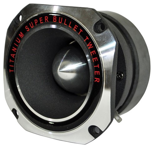 Titanium bullet tweeter - titanium,