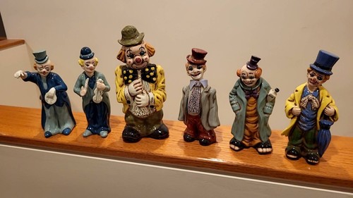 Vintage porcelain clown - porcelain,