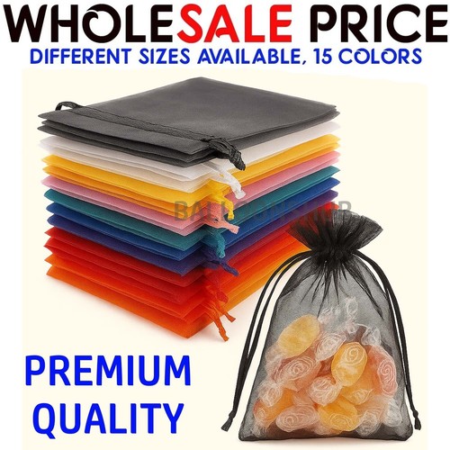 500pcs organza gift bags - gift,
