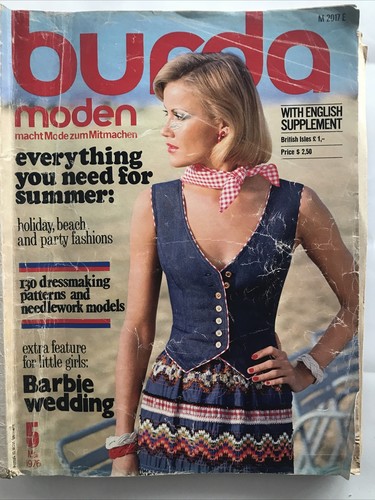 Burda moden sewing pattern - moden,