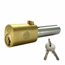 Replacement Roller Shutter Security Bullet Lock Oval Style Pin Locks (Key Alike)