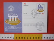 SKEE9 SCOUT SCOUTING JAMBOREE CANCELLATION 2018 PORTUGAL EVORA EUROSCOUT POST CARD IP