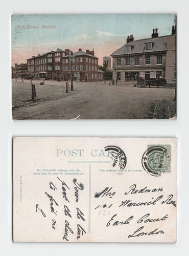 Postcard high street - -,