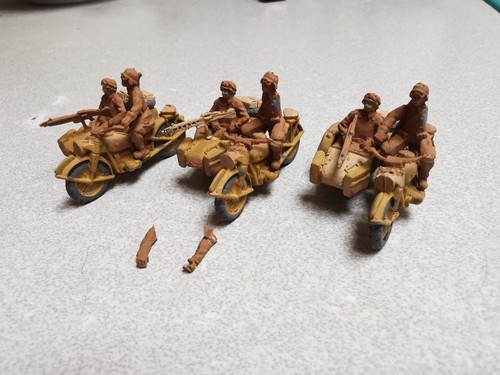Bmw motorbike sidecar ww2 - 3x,