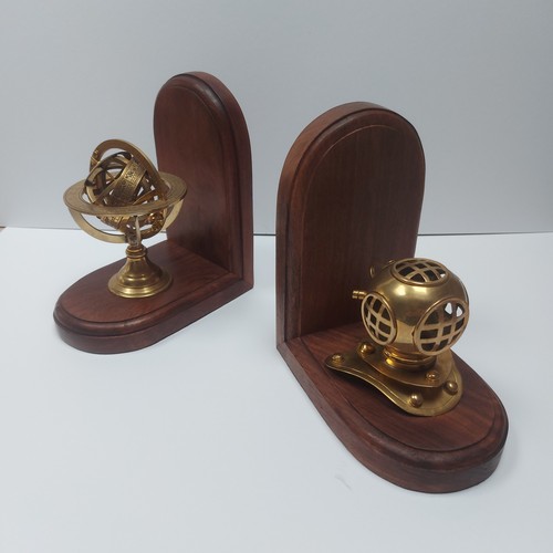 Vintage wood and brass - vintage,