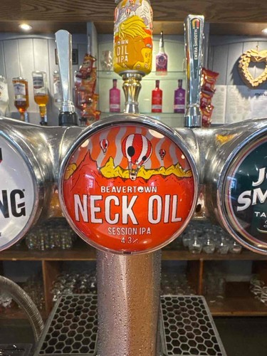 Beavertown neck oil beer tap - oil,