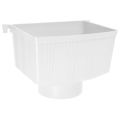 Rain gutter downspout - gutter,