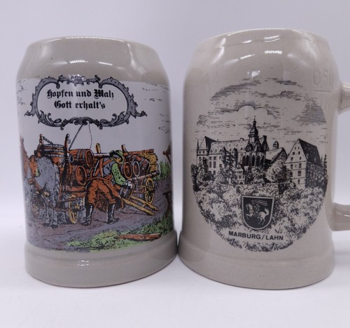 Vintage german stoneware - 2x,