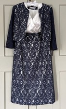 Shubette Designer Cocktail/ Mother of Bride  Occasion Dress and Jacket Size 10. 