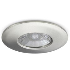 JCC V50 LED Fire Rated Downlight 3000K and 4000K Brushed Nickel Bezel JC1001/BN