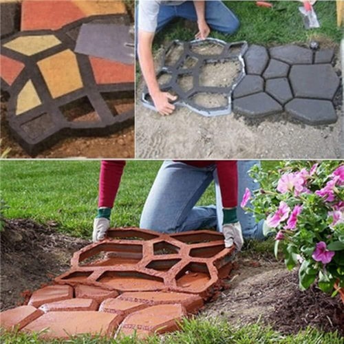 Walk maker pathmate - walk, stone
