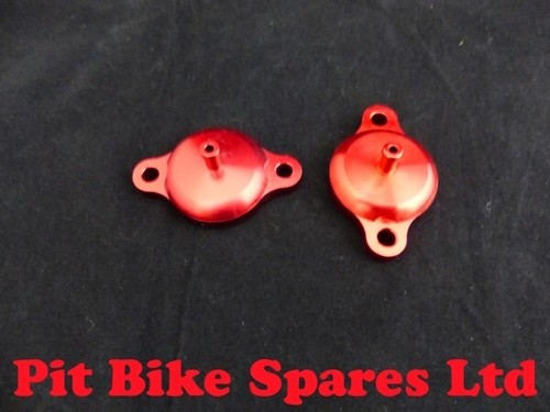 Pit bike red - cnc, breather